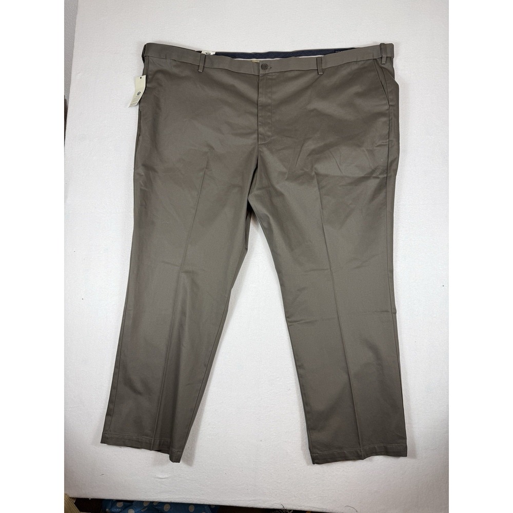 Dockers Signature Khaki Pants Mens 58x32 Big & Tall Classic Fit Lux Cotton NWT